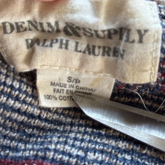 Ralph Lauren Denim & Supply Striped Cardigan Small - Picture 8 of 14